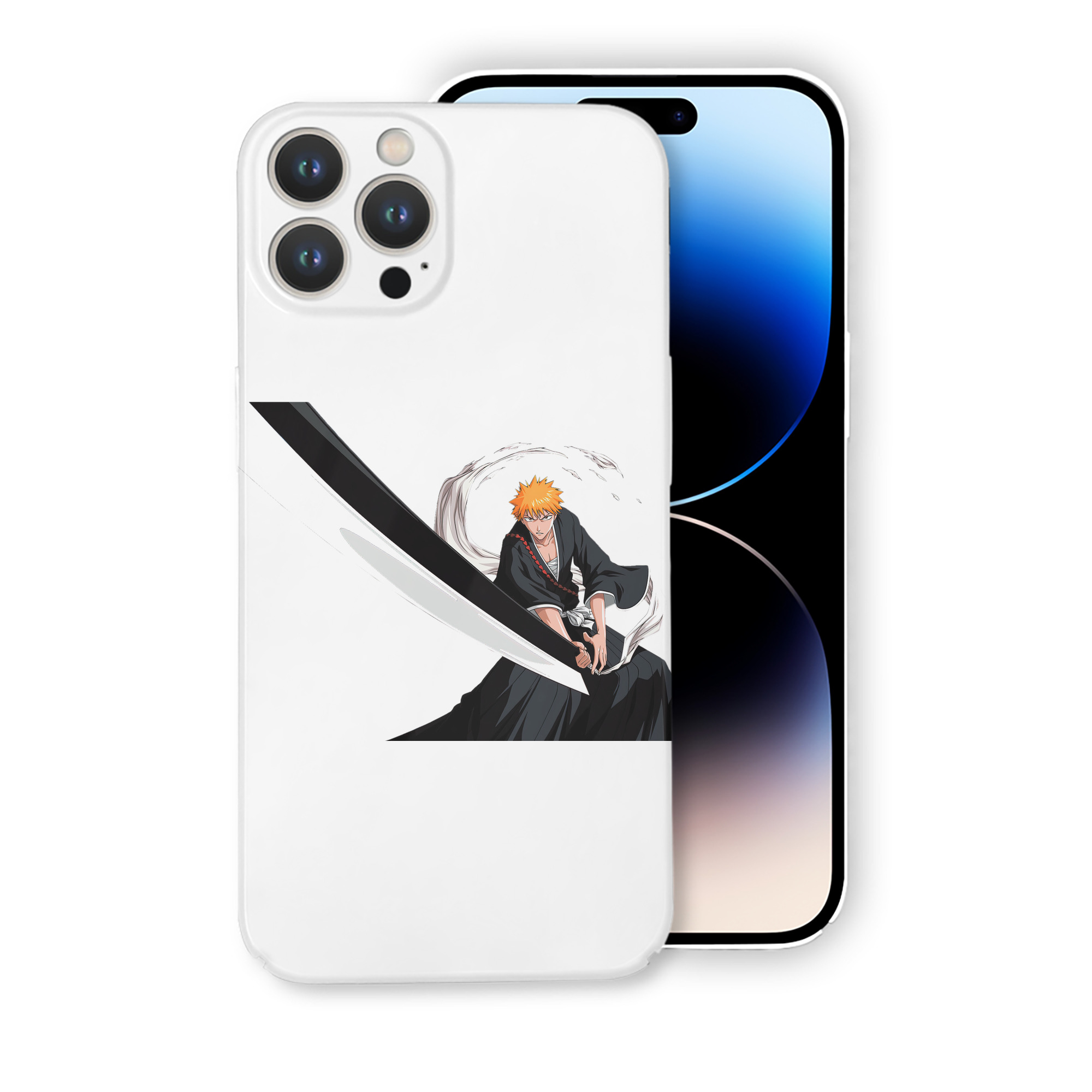 （画像用） ブリーチ 黒崎一護（くろさき いちご）BLEACH Kurosaki Ichigo 【iPhone 14シリーズ対応】ハードケース